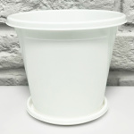 Горшок для цветов Эконом с поддоном 2л