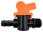 Кран стартовый с наружной резьбой Dn 16 1-2 AD 6102