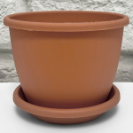 Горшок для цветов Афина с поддоном