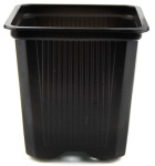 Горшок для рассады квадрат 0,52л 9*9*9,5см