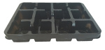Кассета транспортная под горшки квадрат 9*9см 12мест 39,5*28*6см