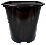 Горшок для рассады квадрат-круг 13*13*13см 1,5л мягкий Амина