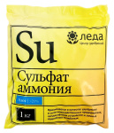 Сульфат аммония Su 1кг Леда