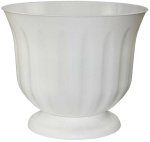Горшок для цветов на подставке Фламинго 15,0л белый М1491
