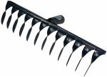 Грабли 12 зубые витые ГВ-12 без черенка 010711