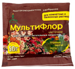 Удобрение МультиФлор для Цветущих комнатных и балконных растений 50гр