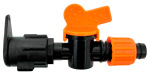 Кран стартовый для рукава Lay Flat и капельной ленты Dn 17 AD 6502