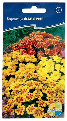 Бархатцы ФАВОРИТ АКВАРЕЛЬ