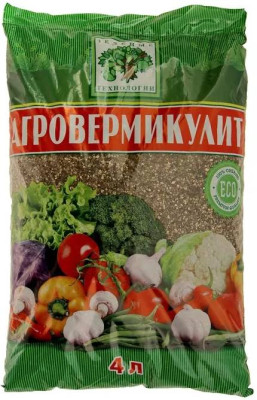 Вермикулит 4,0л золотистый Агровермикулит