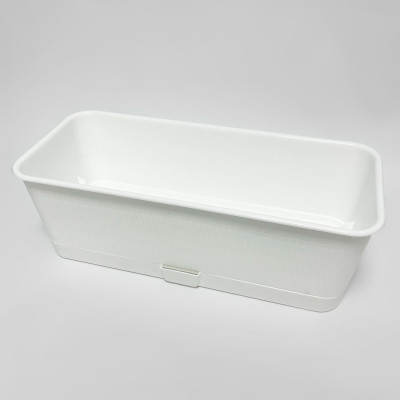 Балконный ящик Прованс 40х17х13 см белый (3)