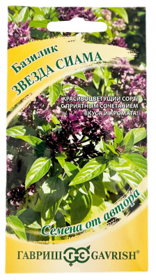 Базилик ЗВЕЗДА СИАМА ГАВРИШ