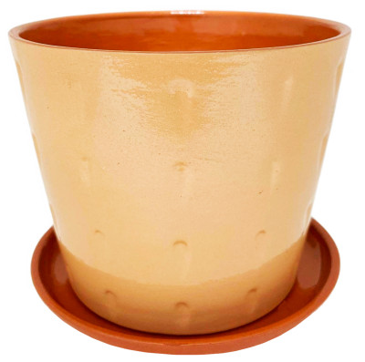 Горшок для цветов Ольга 1л керамика Кунгур