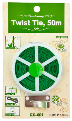 Проволока садовая Twist tie GX-001 50м