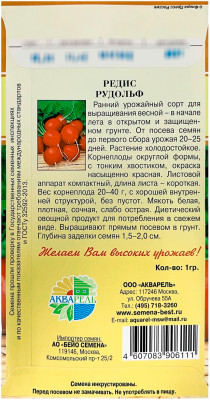 Редис Рудольф АКВАРЕЛЬ описание