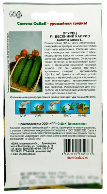 Огурец Весенний Каприз F1 (Евро 0,2)