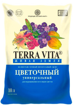 Грунт Фарт 10,0л Живая Земля Цветочная