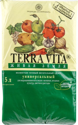 Грунт Фарт 5,0л Живая Земля Универсал