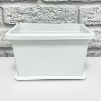 Горшок для цветов прямоугольный 3л Интехпром