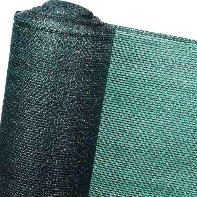 Сетка для притенения черно-зеленая 40% ширина 4м (1м)