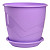 Горшок для цветов Венеция 4,1л Лаванда