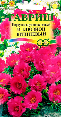 Портулак Иллюзион вишневый ГАВРИШ