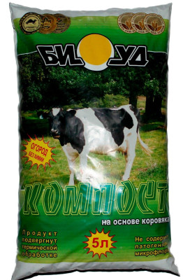 Компост Биуд Крупного Рогатого Скота сухой 5л