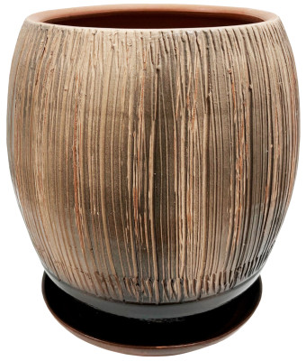 Горшок для цветов Гармоника 7л керамика Кунгур