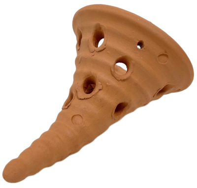 Кашпо подвес Рог 20*27см керамика