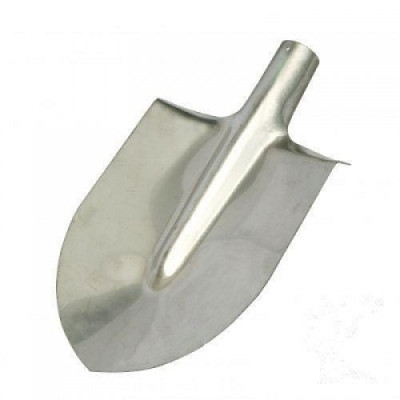 Лопата штыковая б/ч 2мм с ребром жесткости нержавейка
